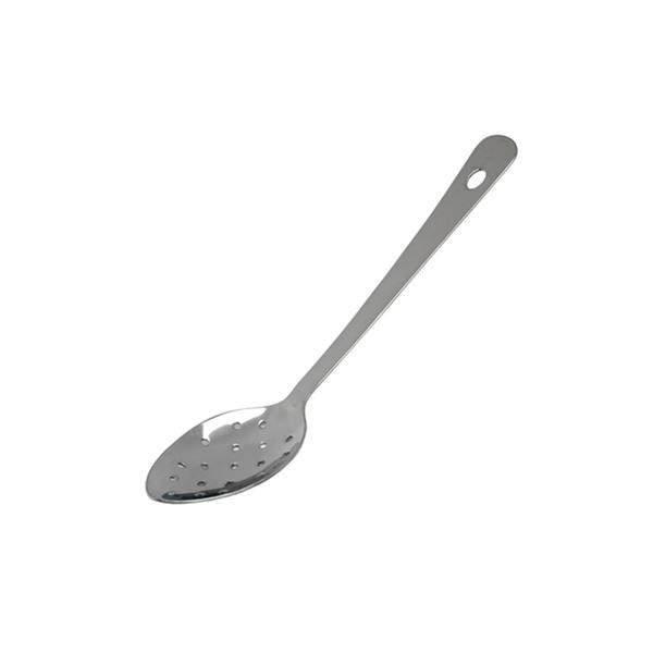 S/St. Perforated Serving Spoon 14 With Hanging Hole - 300114