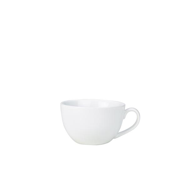 Genware Porcelain Bowl Shaped Cup 17.5cl/ 6oz - 322118 (Pack of 6)