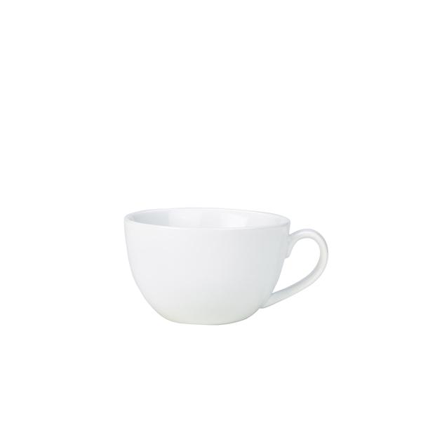 Genware Porcelain Bowl Shaped Cup 23cl/ 8oz - 322123 (Pack of 6)