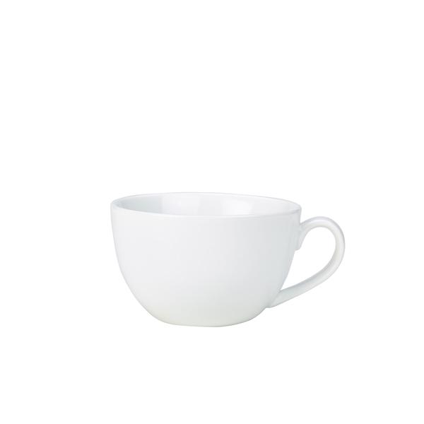 Genware Porcelain Bowl Shaped Cup 29cl/ 10.25oz - 322129 (Pack of 6)