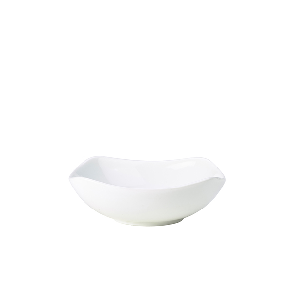 Genware Porcelain Rounded Square Bowl 15cm/6