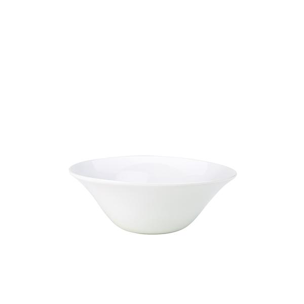 Genware Porcelain Salad Bowl 17cm/ 6.5 - 365017 (Pack of 6)