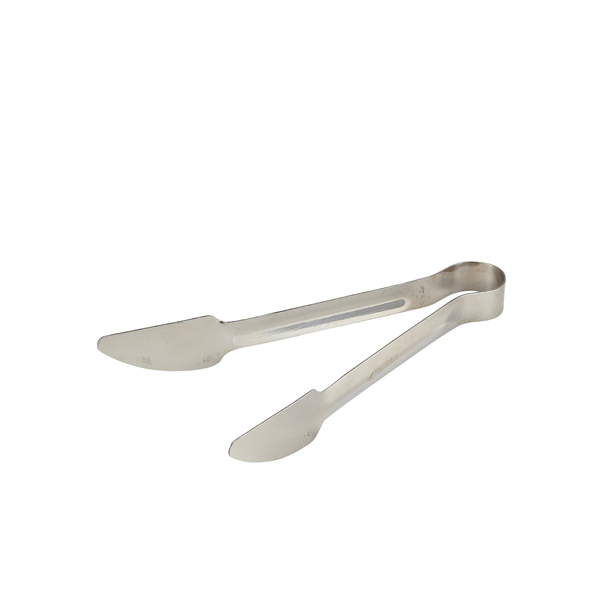 S/St.Hamburger Tongs 9