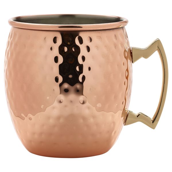 Barrel Copper Mug 55cl/19.25oz Hammered - BCM550