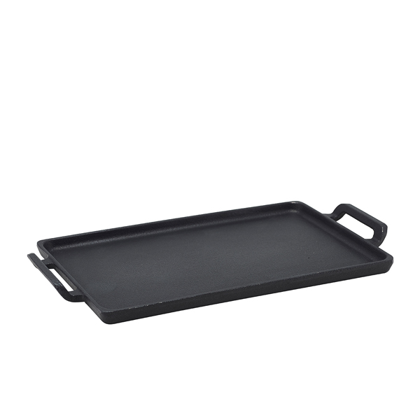 GenWare Cast Iron Rectangular Platter 25 x 15.5cm - C2515 (Pack of 1)
