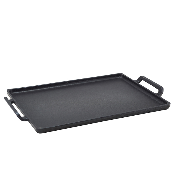 GenWare Cast Iron Rectangular Platter 28 x 20cm - C2820 (Pack of 1)