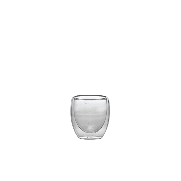Double Walled Espresso Glass 10cl / 3.5oz - DWG100 (Pack of 6)