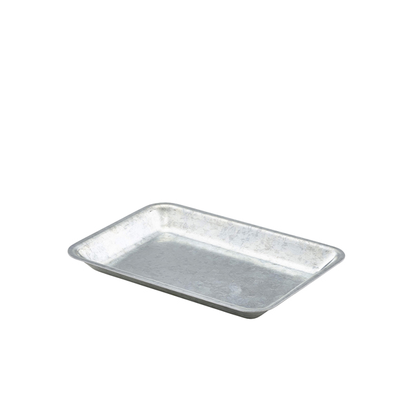 Galvanised Steel Tray 20x14x2cm - GST2014