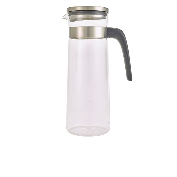 Glass Water Jug With Stainless Steel Lid 1.5L/52.5oz - GWJ150