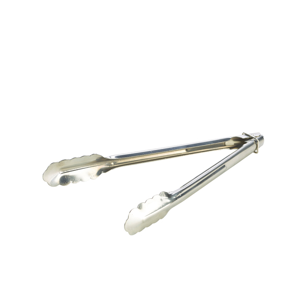 Heavy Duty S/St All Purpose Tongs 12'' - HDT-12