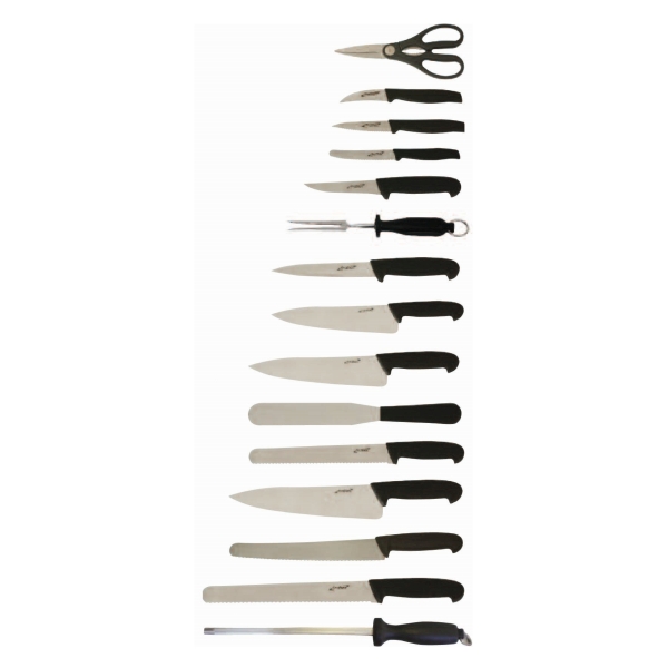 15 Piece Knife Set + Knife Case - KNIFESET15
