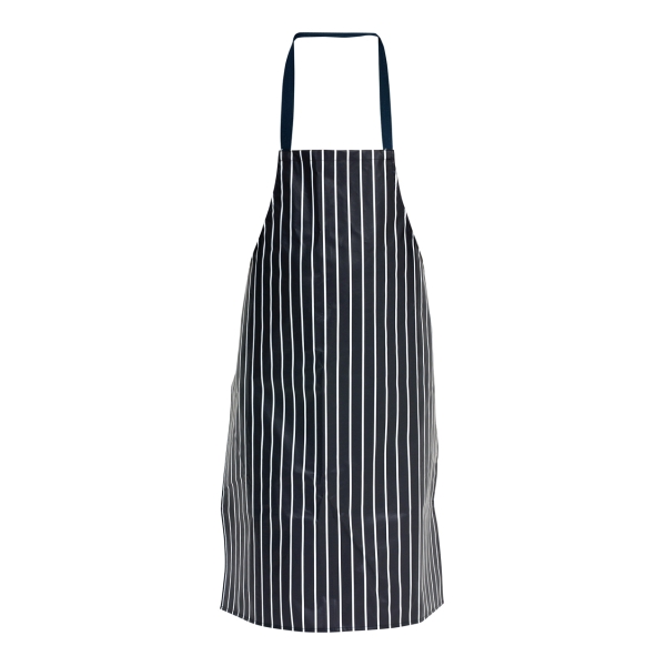 PVC Butchers Stripe Waterproof Apron 72X100cm - NA11