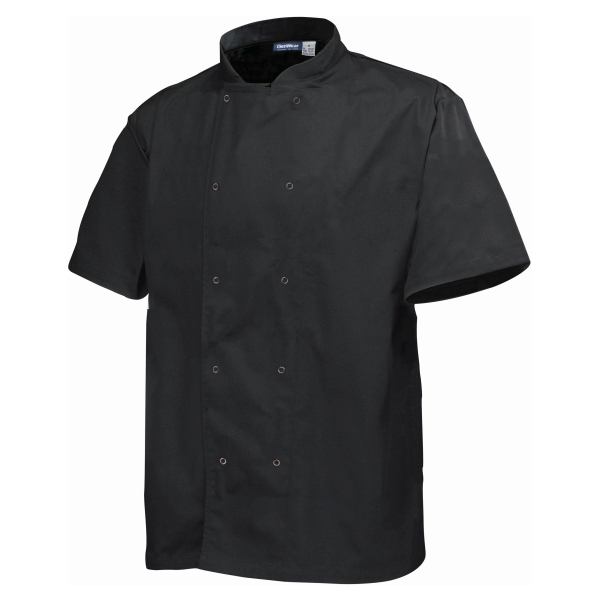 Basic Stud Jacket (Short Sleeve) Black XXL Size - NJ20-XXL