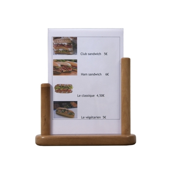 Table Board 21X30cm Large Teak PVC Insert - PFT-TE-LA