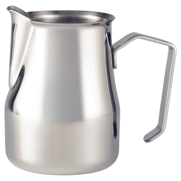 GenWare Stainless Steel Premium Milk Jug 35cl/12oz - PMJ12