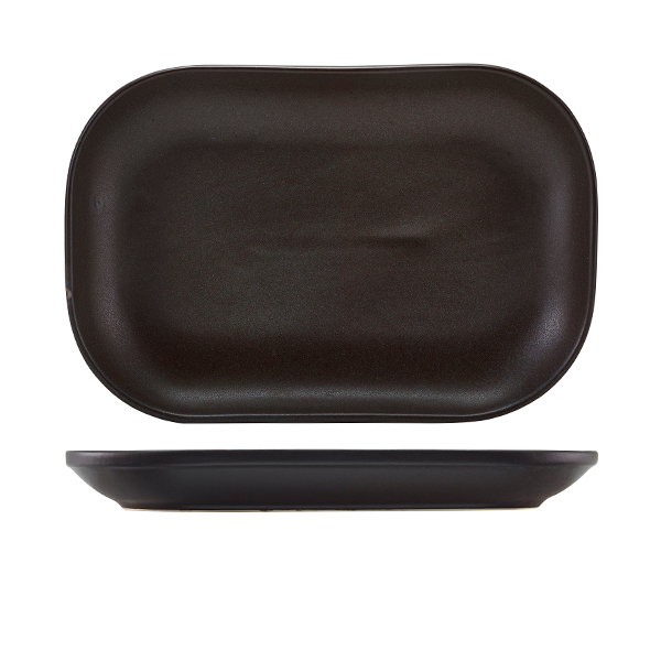 Terra Stoneware Antigo Rectangular Plate 29 x 19.5cm - RP-AN29 (Pack of 6)