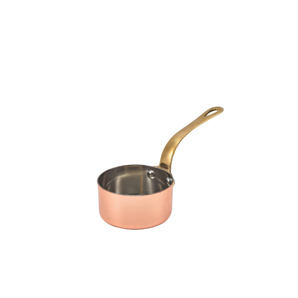 GenWare Mini Copper Sauce Pan 7 x 3.75cm - SMS7C (Pack of 6)