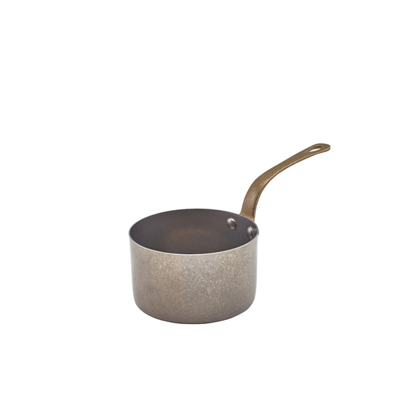 GenWare Vintage Steel Mini Sauce Pan 9 x 5.25cm - SMS9V (Pack of 6)