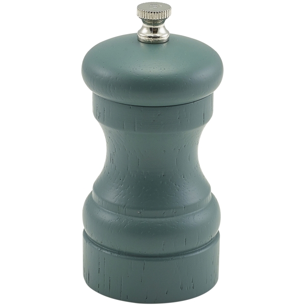 Olive Green Wooden Salt/Pepper Grinder 10cm - SPWD10GR