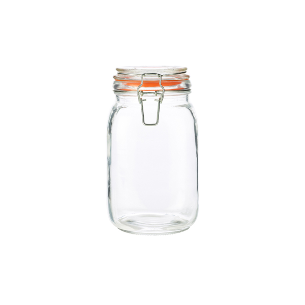 Genware Glass Terrine Jar 1.5L - TJ-15 (Pack of 6)