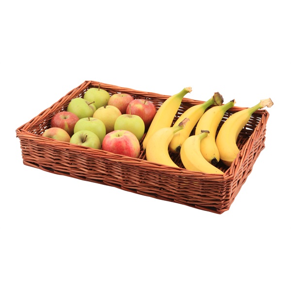 Wicker Display Basket 46X30X8cm - WDB-4630