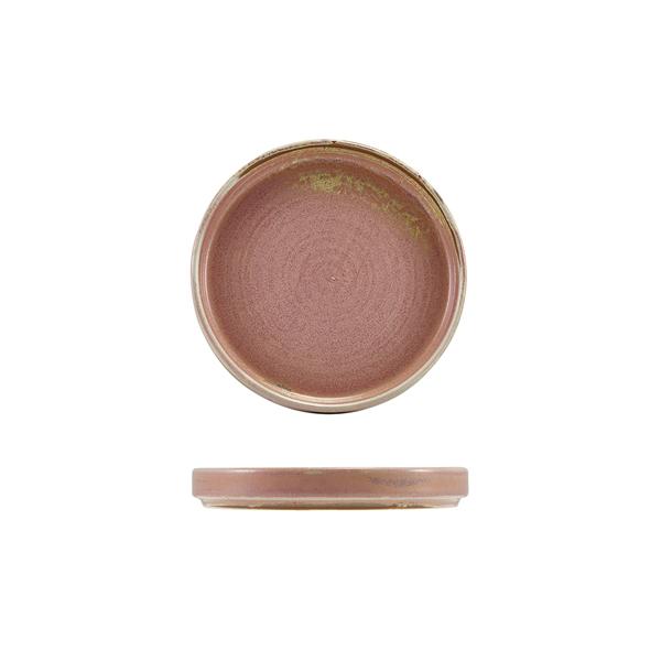 Terra Porcelain Rose Low Presentation Plate 14cm - LP-PRS14 (Pack of 12)