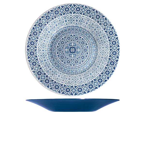 Blue Marrakesh Melamine Bowl 48 x 6cm - MK480928