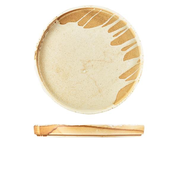 Roko Porcelain Sand Presentation Plate 26cm - PR-RKS26 (Pack of 4)