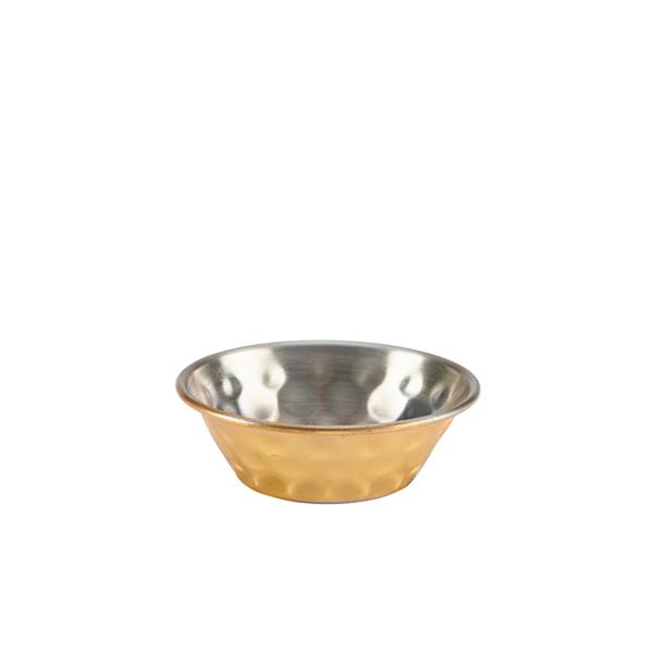 GenWare Gold Plated Hammered Ramekin 43ml/1.5oz - RAMSTH115GD (Pack of 24)