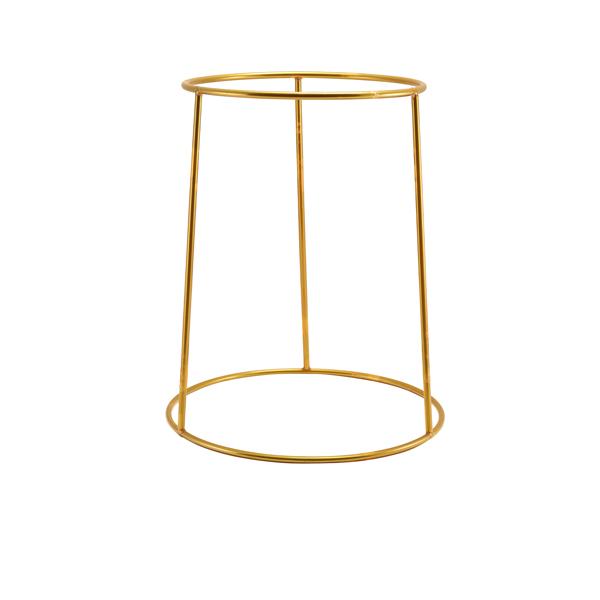 GenWare Gold Anti-Slip Round Buffet Riser 30cm - RSR-RGD30