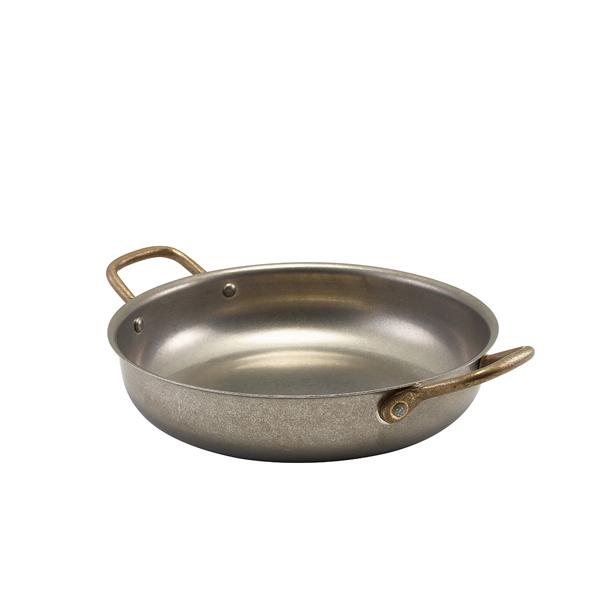 GenWare Vintage Steel Round Dish 22 x 5cm - SRD22V (Pack of 6)