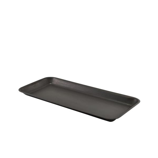 GenWare Black Vintage Steel Tray 36 x 16.5cm - SST3616BKV