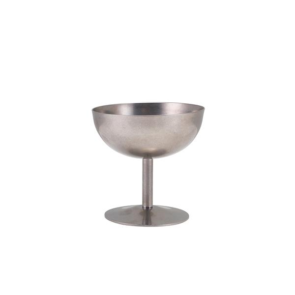 GenWare Vintage Steel Stemmed Sundae Cup 10cm - SUNS10V (Pack of 12)