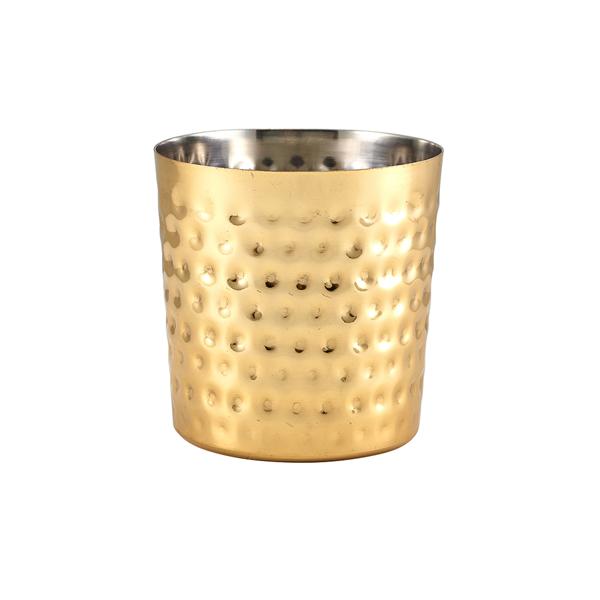 GenWare Gold Plated Hammered Serving Cup 8.5 x 8.5cm - SVCH8GD (Pack of 12)