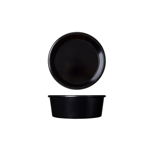 Black Tokyo Melamine Salad Bowl 18.6 x 6cm - TY180902 (Pack of 6)