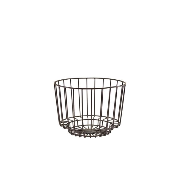 GenWare Black Deco Display Basket 25 x 18cm - WDB18BK