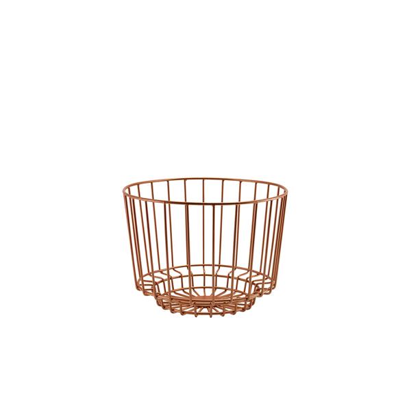 GenWare Copper Deco Display Basket 25 x 18cm - WDB18C