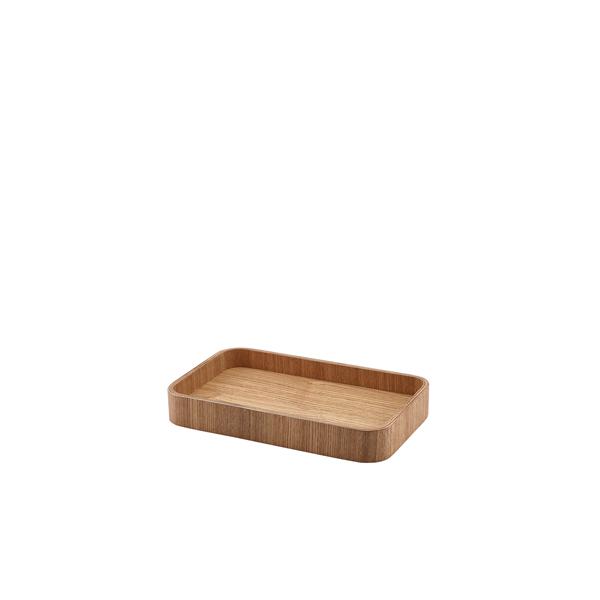 GenWare Light Wood Veneer Tray 23 x 13.8cm - WVT-23L