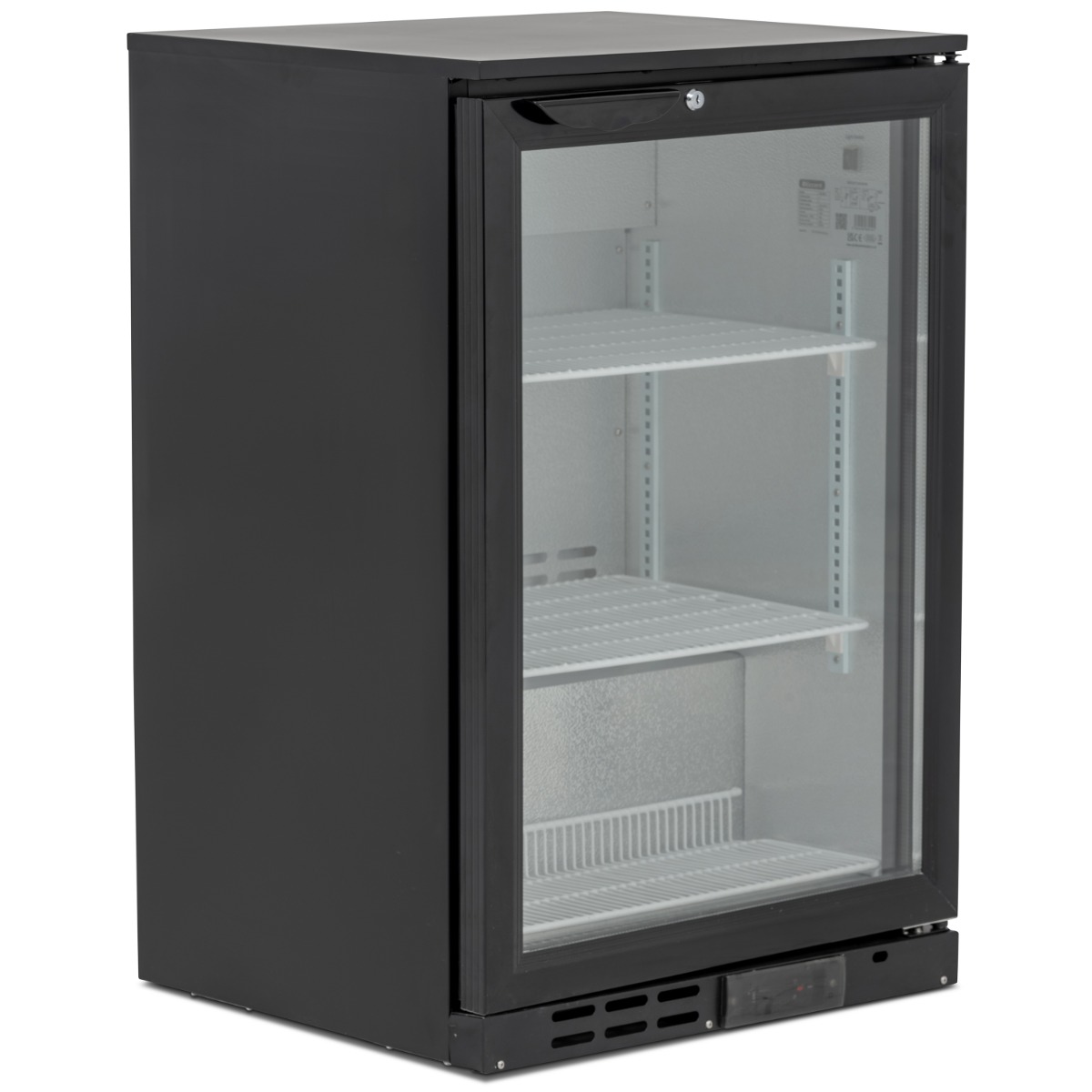 BLIZZARD SINGLE DOOR BAR BOTTLE COOLER (135 BOTTLES) - BAR1
