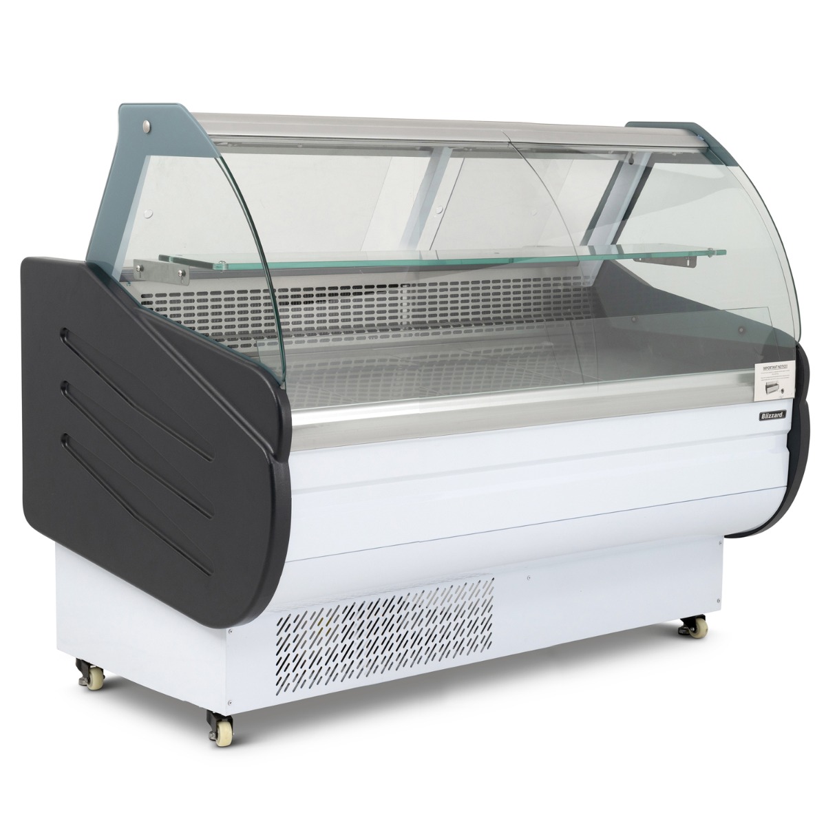 BLIZZARD SERVE OVER COUNTER 1 DOOR 1340MM WIDE - BCG130WH