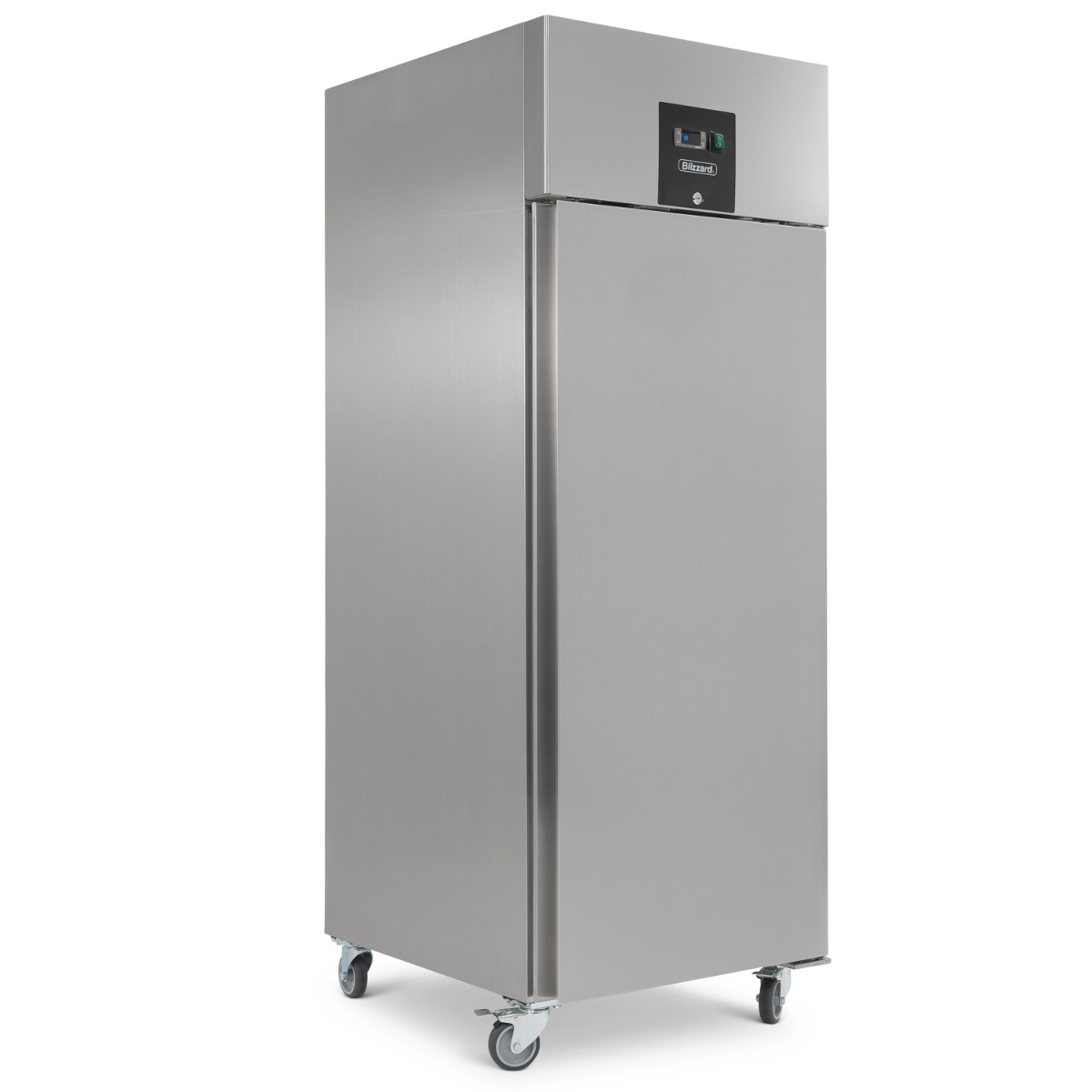 BLIZZARD SINGLE DOOR VENTILATED GN2/1 SS FREEZER 650L - BF1SS