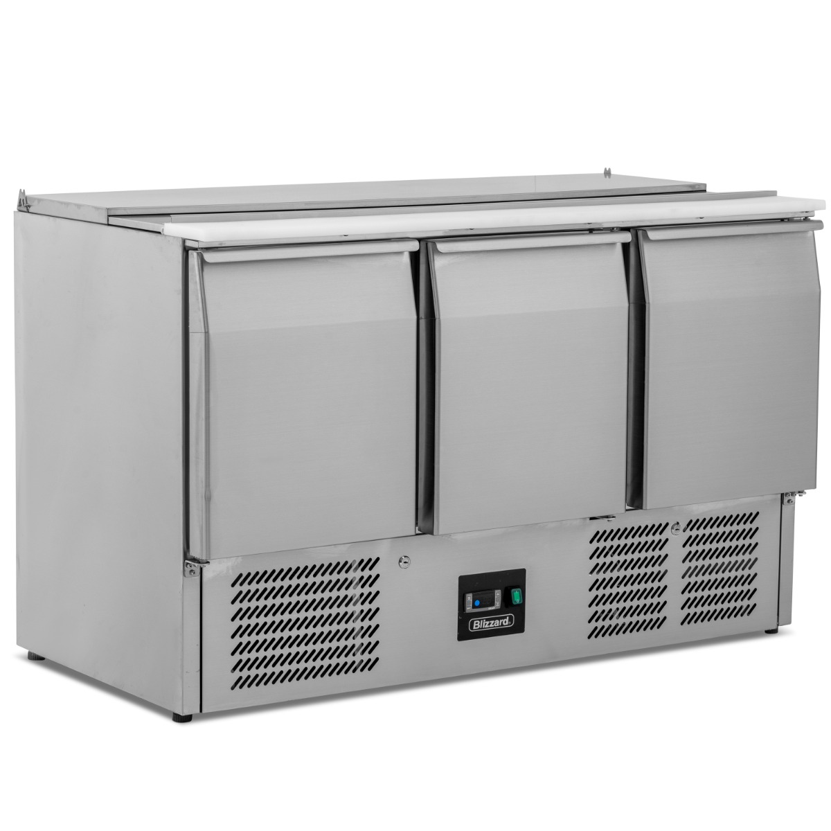 BLIZZARD 3 DR Compact GN Saladette with cutting board 368L - BSP3