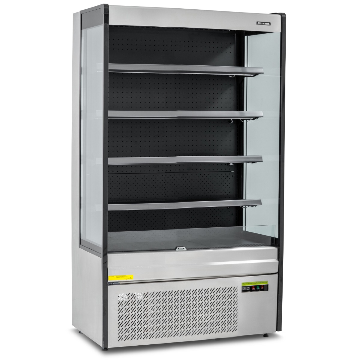 BLIZZARD Stainless Steel Slim Tiered Display 1000mm Wide - BTD100SS
