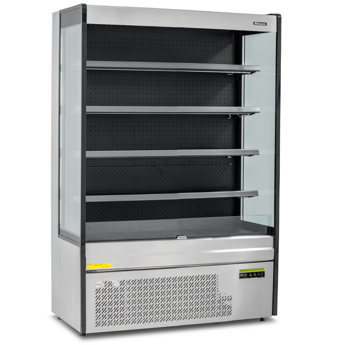 BLIZZARD Stainless Steel Slim Tiered Display 1310mm Wide - BTD130SS