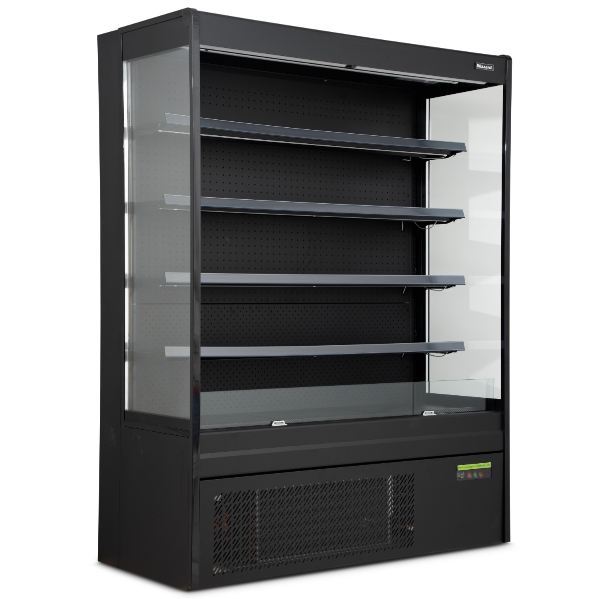 BLIZZARD Slim Tiered Display 1500mm Wide - BTD150BK