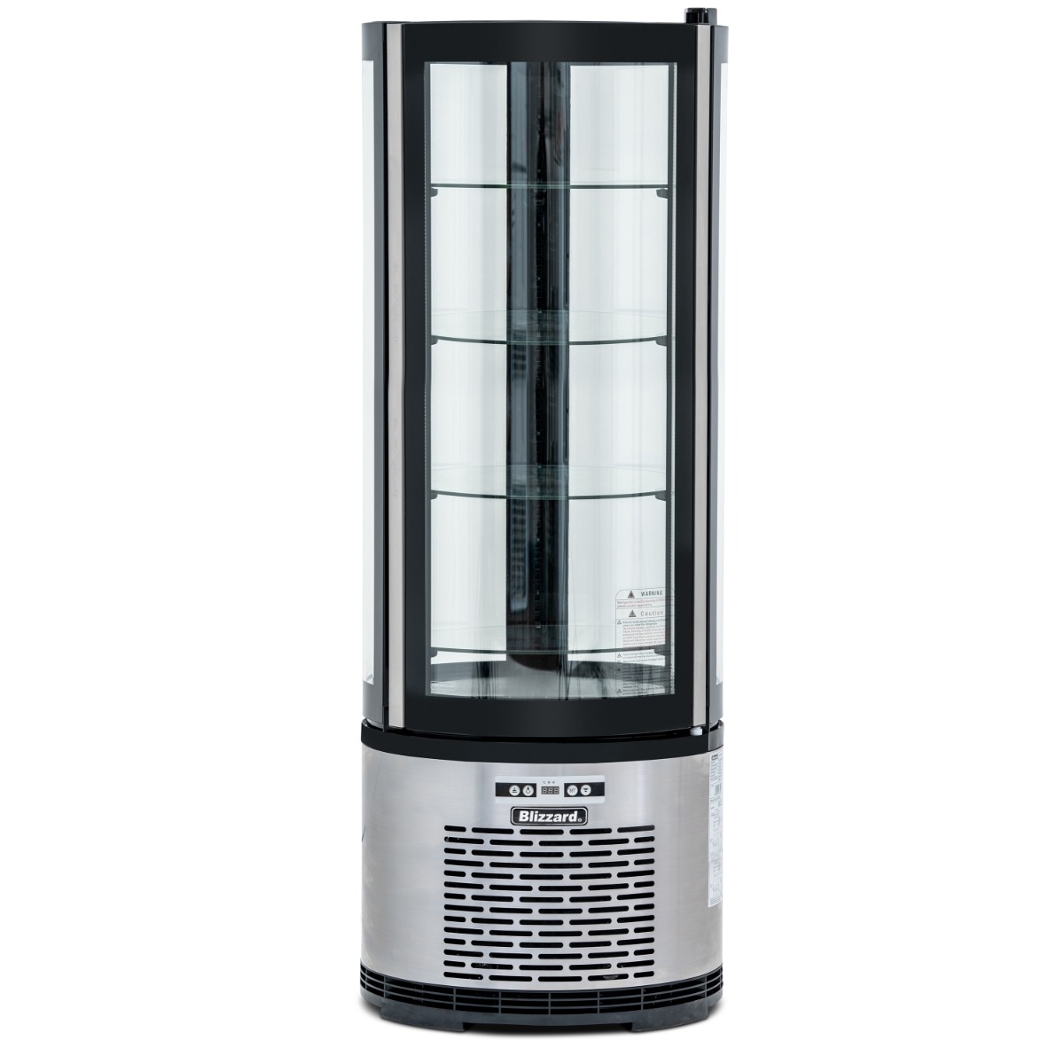 BLIZZARD Round Case Cake Display 360L - CD400R
