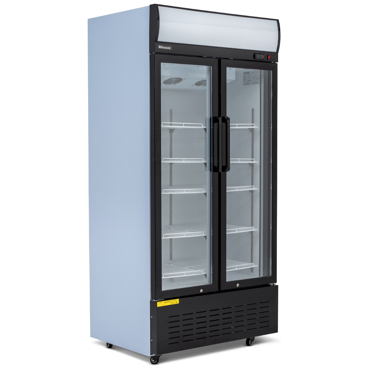 BLIZZARD Double Glass Door Merchandiser 630L - GD630