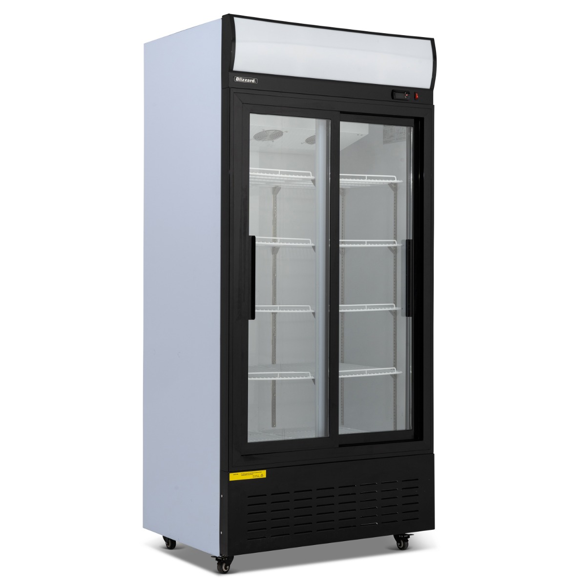 BLIZZARD Double Glass Sliding Door Merchandiser 630L - GD630SL
