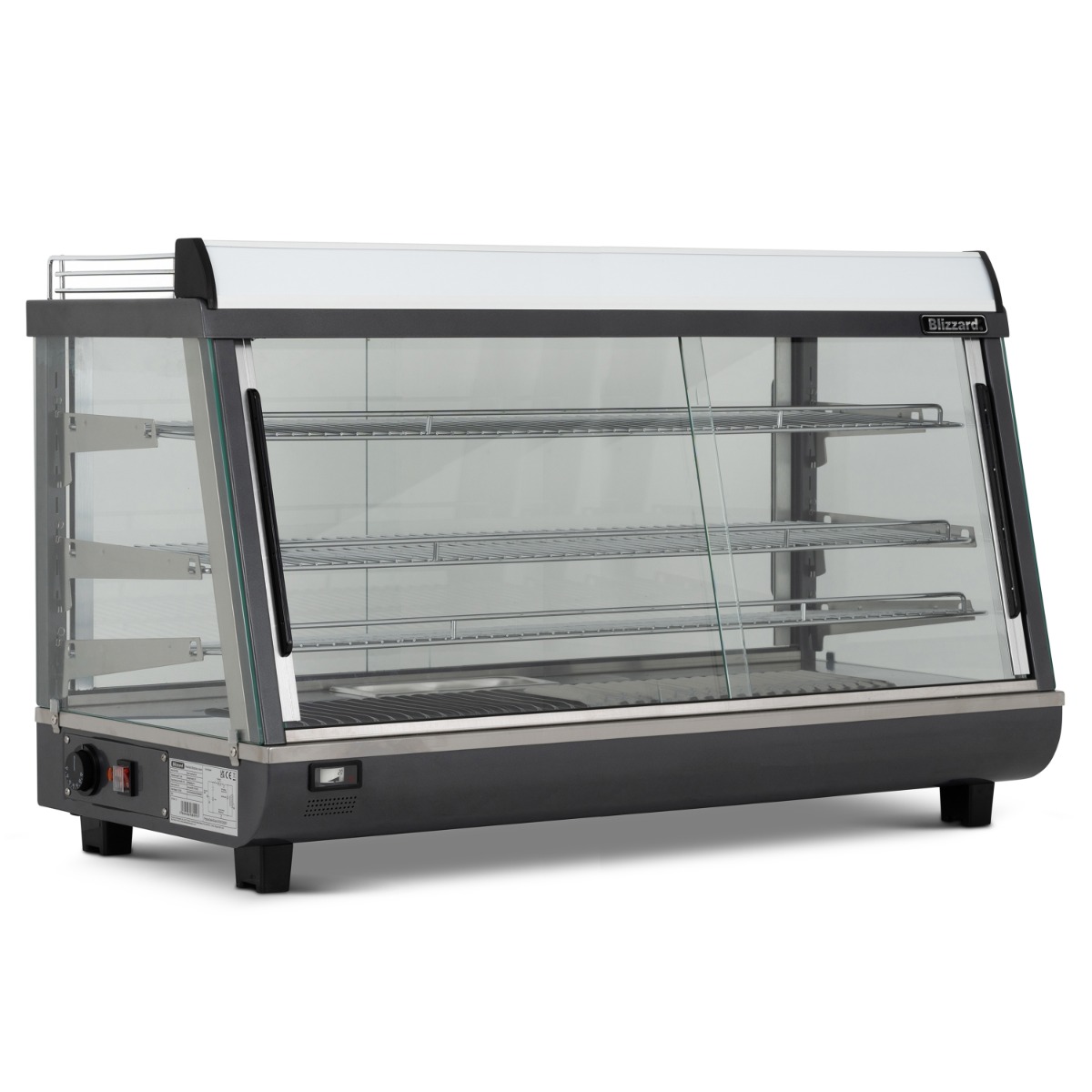 BLIZZARD Counter Top Heated Merchandiser 186L - HSS186