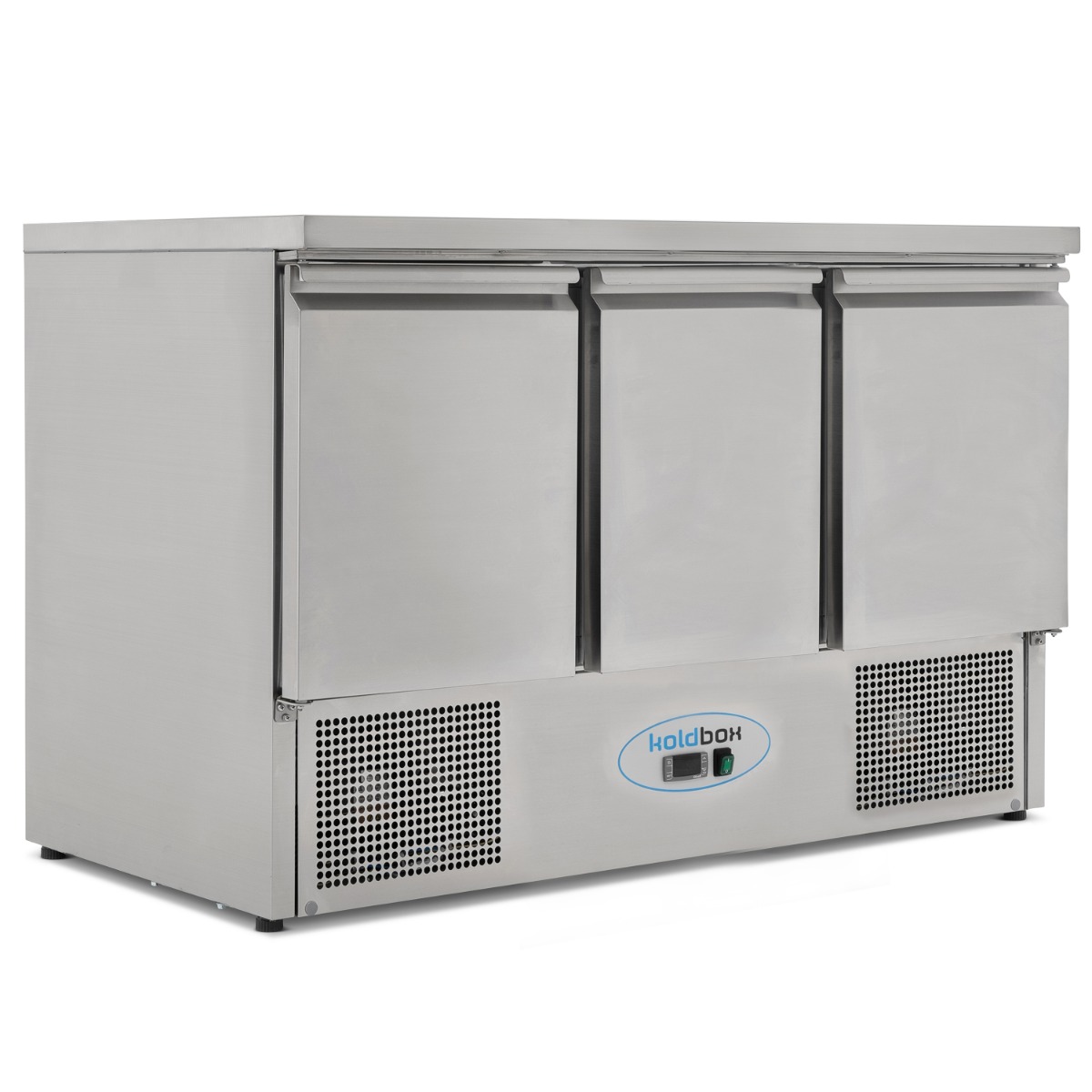 KOLDBOX 3 Door Compact Gastronorm Counter 368L - KXCC3